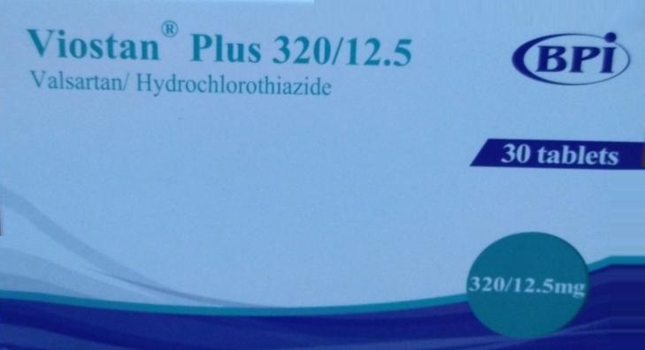 Viostan Plus 320/12.5mg*